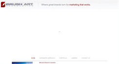 Desktop Screenshot of brushart.com